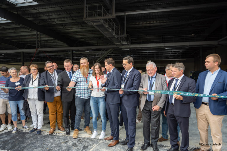 Agronutris inaugure le bâtiment de sa première unité industrielle à Rethel